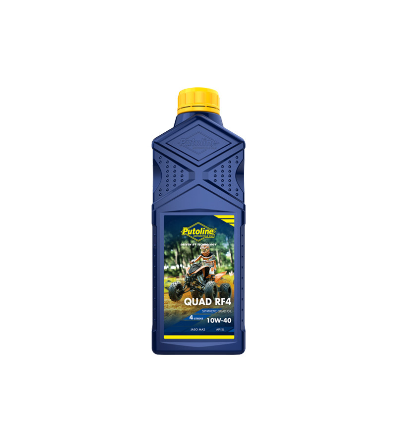 HUILE MOTEUR 4T PUTOLINE QUAD RF4 10W40 100% SYNTHESE (1L)