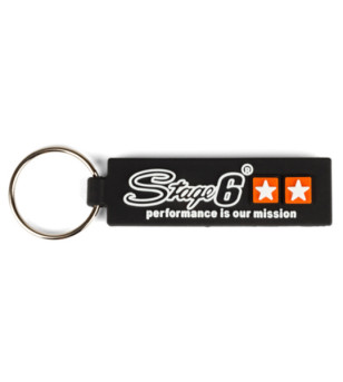 PORTE-CLES STAGE6 EN CAOUTCHOUC