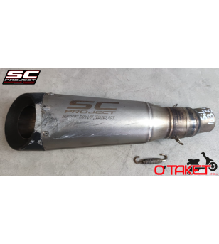 Silencieux d'échappement SC Project SFV 650 Gladius origine SUZUKI Accueil sur le site du spécialiste des deux roues O-TAKET.COM