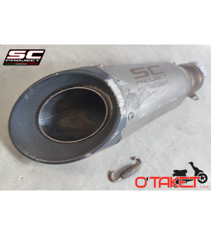 Silencieux d'échappement SC Project SFV 650 Gladius origine SUZUKI