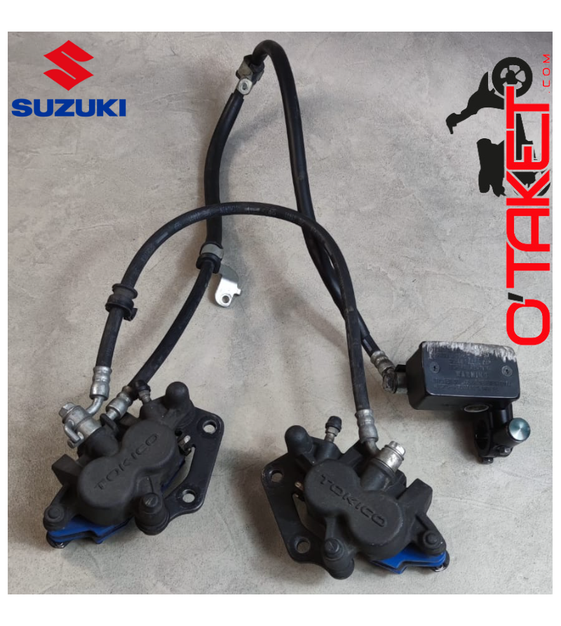 Étrier de frein avant complet SFV 650 GLADIUS origine SUZUKI Accueil sur le site du spécialiste des deux roues O-TAKET.COM