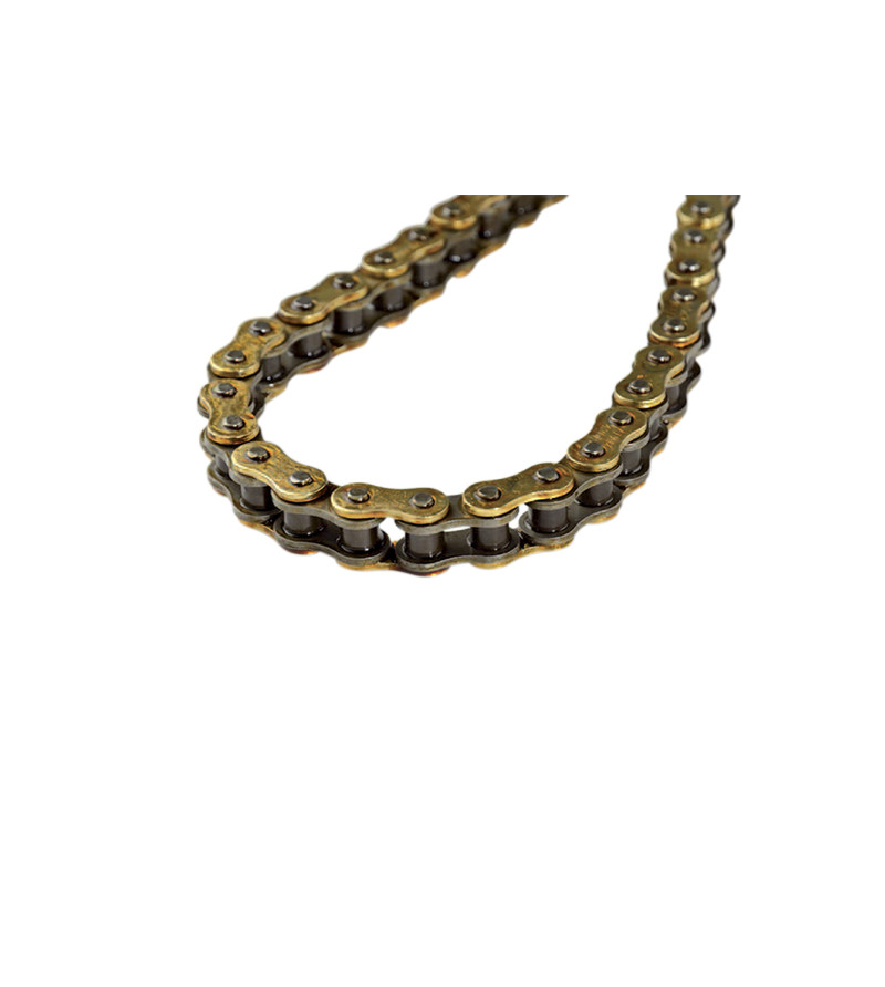 CHAINE MOTO 525 AFAM XS-RING HYPERRENFORCEE 128M RENFORCEE OR