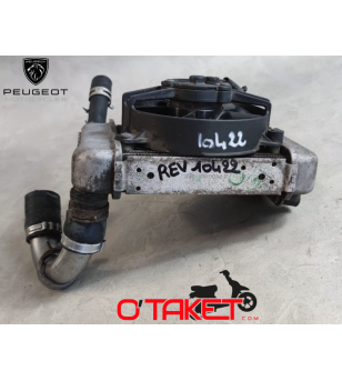 Radiateur d'échangeur d'air + Ventilateur Satelis Compressor origine PEUGEOT 125 Accueil sur le site du spécialiste des deux ...