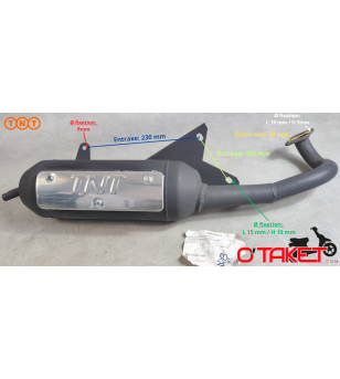 Pot d'échappement TNT BAS II SR Morini/Katana/Zillion/Estilete adaptable APRILIA/SUZUKI Accueil sur le site du spécialiste de...