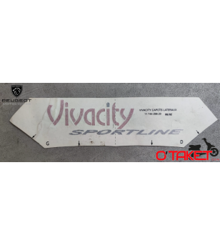 Autocollant/Décor de carénages latéraux Vivacity Sportline origine PEUGEOT Accueil sur le site du spécialiste des deux roues ...