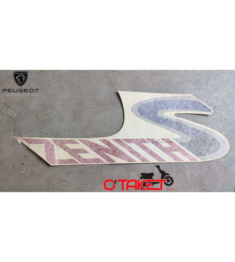 Autocollant/Décor de carénage latéral ZENITH origne PEUGEOT Accueil sur le site du spécialiste des deux roues O-TAKET.COM
