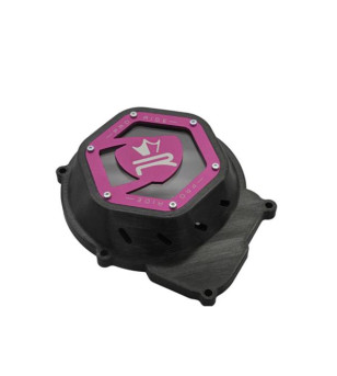 CARTER ALLUMAGE REVERSIBLE KRM PRORIDE ADAPT. AM6 - NOIR/ROSE 50 À BOITE sur le site du spécialiste des deux roues O-TAKET.COM