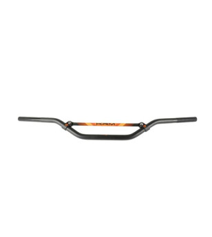 GUIDON MECABOITE/MOTO CROSS BARRE KRM PRO RIDE SANS MOUSSE - NOIR/ORANGE 50 À BOITE sur le site du spécialiste des deux roues...