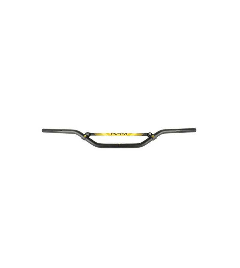 GUIDON MECABOITE/MOTO CROSS BARRE KRM PRO RIDE SANS MOUSSE - NOIR/JAUNE 50 À BOITE sur le site du spécialiste des deux roues ...