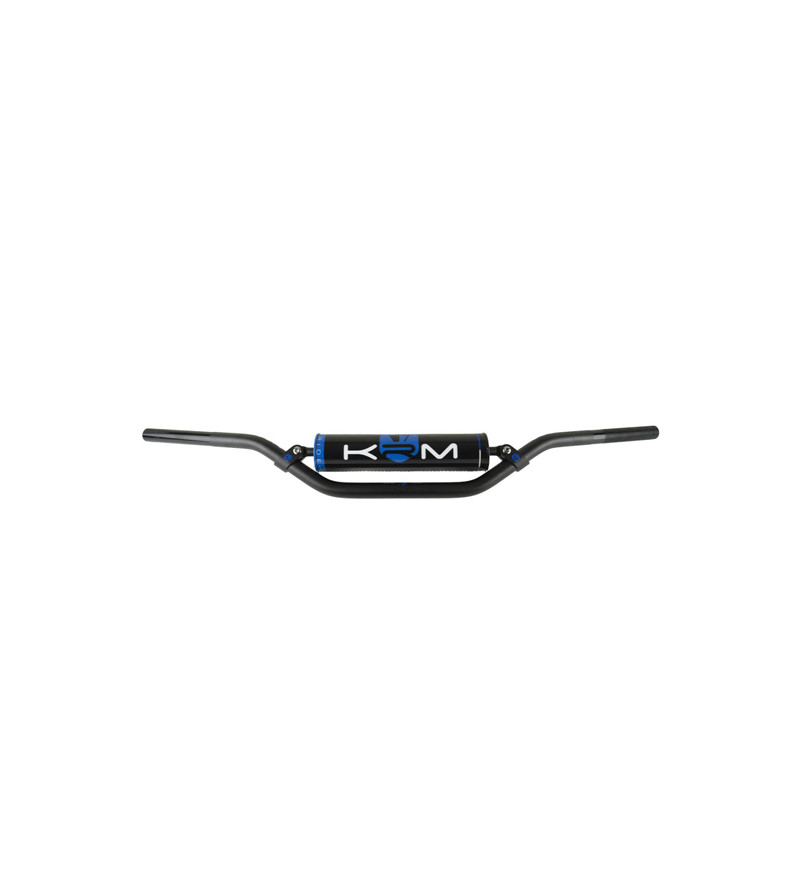 GUIDON MECABOITE/MOTO CROSS BARRE KRM PRO RIDE AVEC MOUSSE - NOIR/BLEU 50 À BOITE sur le site du spécialiste des deux roues O...