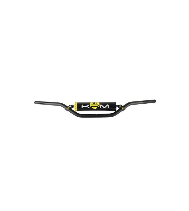GUIDON MECABOITE/MOTO CROSS BARRE KRM PRO RIDE AVEC MOUSSE - NOIR/JAUNE 50 À BOITE sur le site du spécialiste des deux roues ...