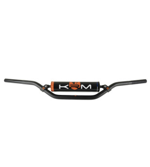 GUIDON MECABOITE/MOTO CROSS BARRE KRM PRO RIDE AVEC MOUSSE - NOIR/ORANGE 50 À BOITE sur le site du spécialiste des deux roues...