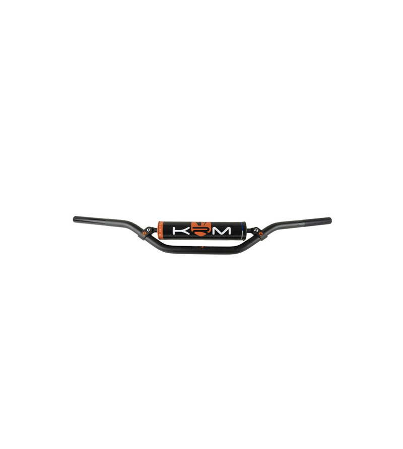 GUIDON MECABOITE/MOTO CROSS BARRE KRM PRO RIDE AVEC MOUSSE - NOIR/ORANGE 50 À BOITE sur le site du spécialiste des deux roues...