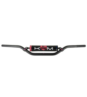 GUIDON MECABOITE/MOTO CROSS BARRE KRM PRO RIDE AVEC MOUSSE - NOIR/ROSE 50 À BOITE sur le site du spécialiste des deux roues O...