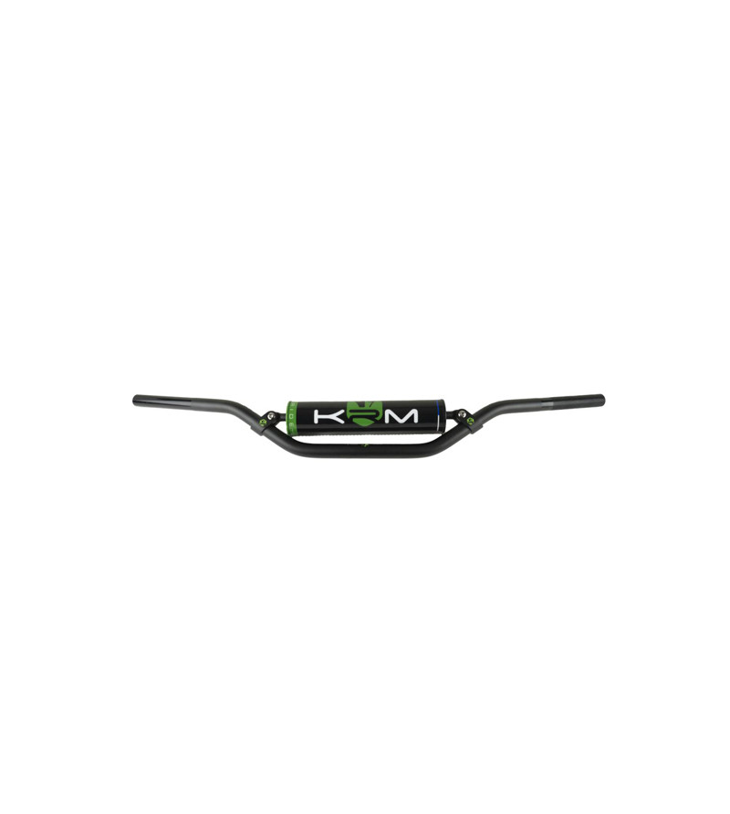 GUIDON MECABOITE/MOTO CROSS BARRE KRM PRO RIDE AVEC MOUSSE - NOIR/VERT 50 À BOITE sur le site du spécialiste des deux roues O...