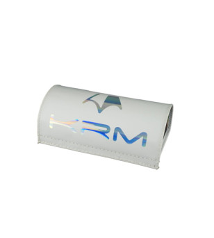 MOUSSE DE GUIDON SANS BARRE KRM BLANC MAT  HOLOGRAPHIQUE