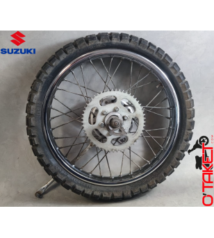 Roue/Jante arrière 18" DR/DF origine SUZUKI 125 Accueil sur le site du spécialiste des deux roues O-TAKET.COM