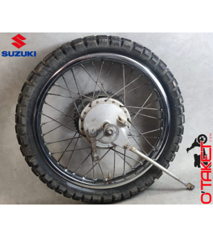 Roue/Jante arrière 18" DR/DF origine SUZUKI 125 Accueil sur le site du spécialiste des deux roues O-TAKET.COM