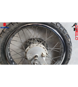 Roue/Jante arrière 18" DR/DF origine SUZUKI 125 Accueil sur le site du spécialiste des deux roues O-TAKET.COM