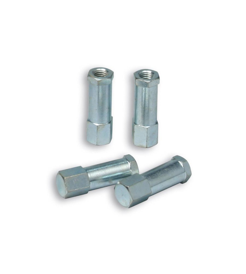 ECROU CULASSE MALOSSI CHROME D7 (X4)