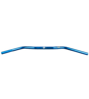 GUIDON MECABOITE/MOTO OVERSIZE D28.6 ALU KRM PRO RIDE SS MOUSSEFULL BLEU  HOLOGRAPHIQUE