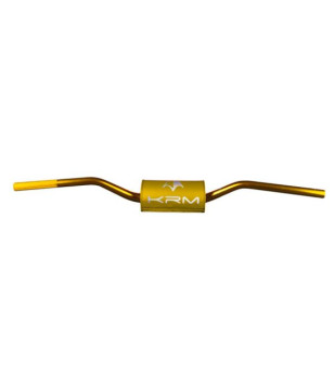 GUIDON MECABOITE/MOTO OVERSIZE D28.6 ALU KRM PRO RIDE + MOUSSEFULL ORHOLOGRAPHIQUE