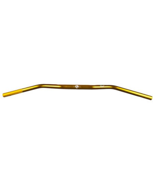 GUIDON MECABOITE/MOTO OVERSIZE D28.6 ALU KRM PRO RIDE SS MOUSSE FULL OR  HOLOGRAPHIQUE