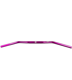 GUIDON MECABOITE/MOTO OVERSIZE D28.6 ALU KRM PRO RIDE SS MOUSSE FULL ROSE  HOLOGRAPHIQUE