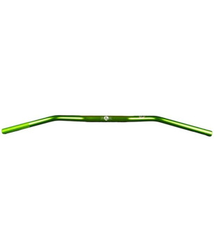 GUIDON MECABOITE/MOTO OVERSIZE D28.6 ALU KRM PRO RIDE SS MOUSSE FULL VERT  HOLOGRAPHIQUE