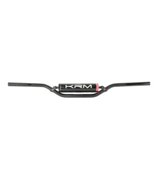 GUIDON MECABOITE/MOTO CROSS BARRE KRM PRO RIDE AVEC MOUSSE - NOIR/ROSE