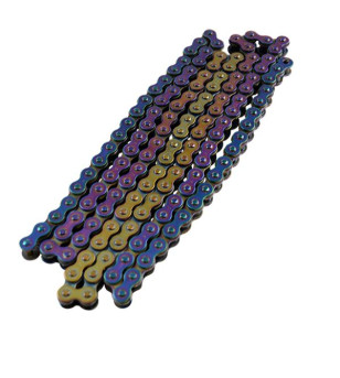 CHAINE MECABOITE 420 DOPPLER 134M RENFORCEE COULEUR NEOCHROME 50 À BOITE sur le site du spécialiste des deux roues O-TAKET.COM
