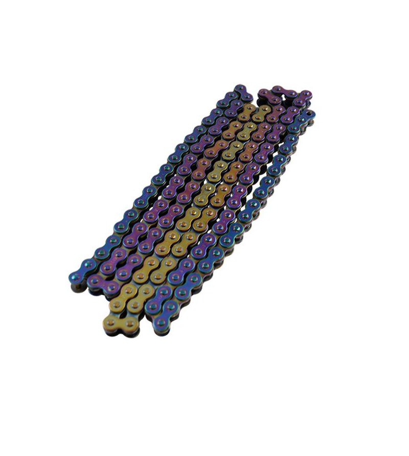 CHAINE MECABOITE 420 DOPPLER 134M RENFORCEE COULEUR NEOCHROME 50 À BOITE sur le site du spécialiste des deux roues O-TAKET.COM