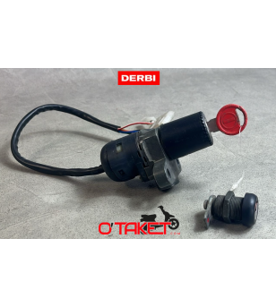 Neiman + Serrure de réservoir  SENDA origine DERBI