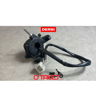 Commodo gauche + Levier embrayage Senda/Rcr/Smt/Rx/Sx origine DERBI/GILERA/APRILIA 50 2T