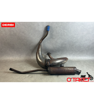 Pot d'échappement Senda R/SM origine DERBI 50 Accueil sur le site du spécialiste des deux roues O-TAKET.COM
