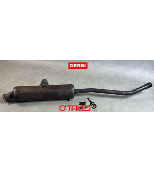 Pot d'échappement Senda R/SM origine DERBI 50 Accueil sur le site du spécialiste des deux roues O-TAKET.COM