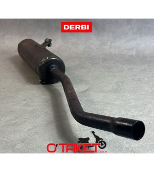 Pot d'échappement Senda R/SM origine DERBI 50 Accueil sur le site du spécialiste des deux roues O-TAKET.COM