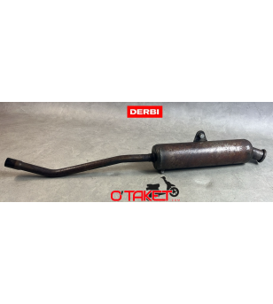 Pot d'échappement Senda R/SM origine DERBI 50 Accueil sur le site du spécialiste des deux roues O-TAKET.COM