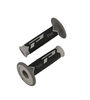 REVETEMENT/POIGNEE PROGRIP 788 GRISCLAIR/GRIS FONCE/NOIR (PR) TRIPLE  DENSITE 115MM