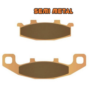 PLAQUETTE FREIN 124 GALFER G1370 AV/AR KAWASKI ZZR/ZEPHIR/ER5/SUZUKI DR800/400 BANDIT