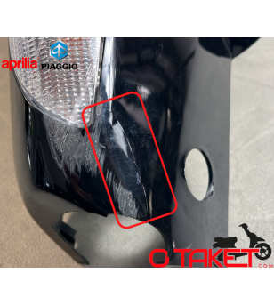 Couvre/Cache guidon avant SR Motard/Typhoon origine APRILIA/PIAGGIO 50 2T Accueil sur le site du spécialiste des deux roues O...