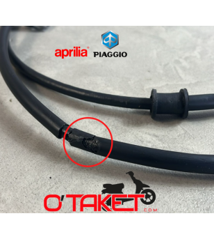 Levier + Câble de frein arrière SR Motard/Typhoon origine APRILIA/PIAGGIO 50 2T
