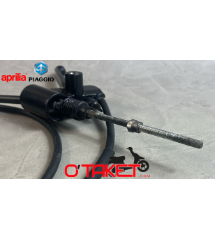Levier + Câble de frein arrière SR Motard/Typhoon origine APRILIA/PIAGGIO 50 2T Accueil sur le site du spécialiste des deux r...