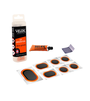 NECESSAIRE REPARATION VELOX GRAVEL 7 PIECES + DISSOLUTION 5ML + 1 RAPE
