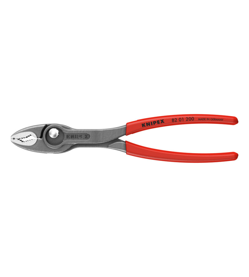PINCE MULTIPRISE KNIPEX TWINGRIP FRONTALE 200MM ROUGE