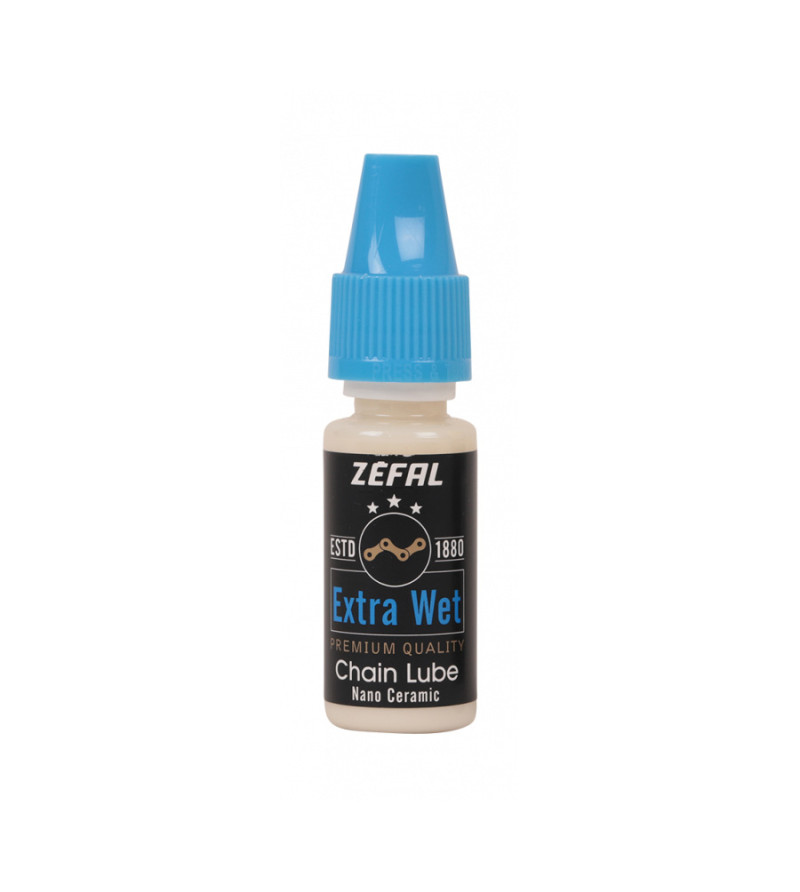 HUILE/LUBRIFIANT ZEFAL EXTRA WET LUBE CERAMIQUE TRES LONGUE DURABILITE (BURETTE 10ML) DISP