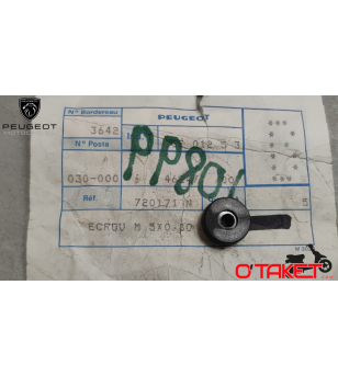 Écrou plastique moleté M 5x0.80 origine PEUGEOT Accueil sur le site du spécialiste des deux roues O-TAKET.COM