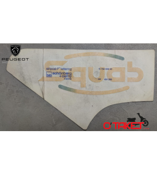 Autocollant/Sticker de carénage latéral Squab origine PEUGEOT Accueil sur le site du spécialiste des deux roues O-TAKET.COM