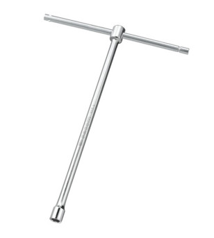 CLE A DOUILLE 6 PANS EN "T" FACOM AVEC POIGNEE COULISSANTE 12MM