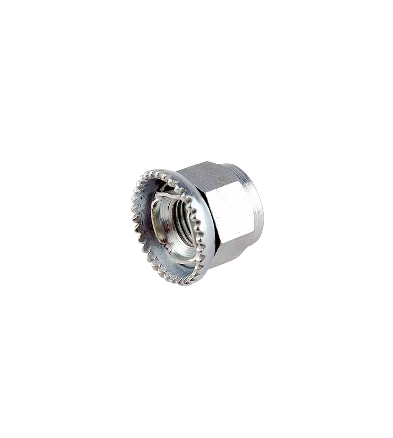 ECROU ROUE VELO RONDELLE SERTIE D 9.5X100 (A L'UNITE)